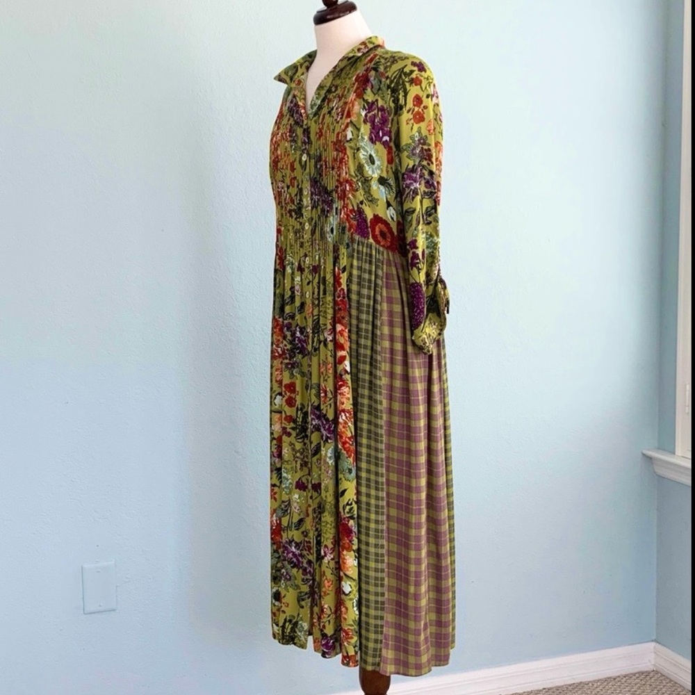 John Mark Multi Print Shirt Dress - Picture 6 of 16